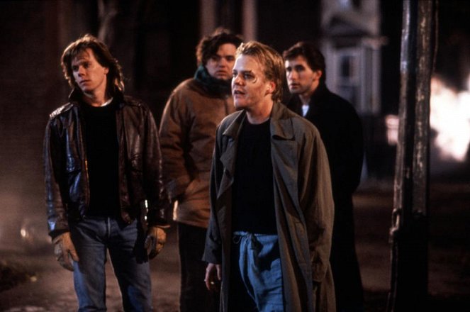 Hráči se smrtí - Z filmu - Kevin Bacon, Oliver Platt, Kiefer Sutherland, William Baldwin