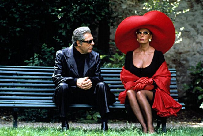 Pret-a-Porter - Z filmu - Marcello Mastroianni, Sophia Loren
