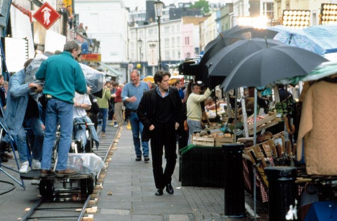 Notting Hill - Dreharbeiten - Hugh Grant