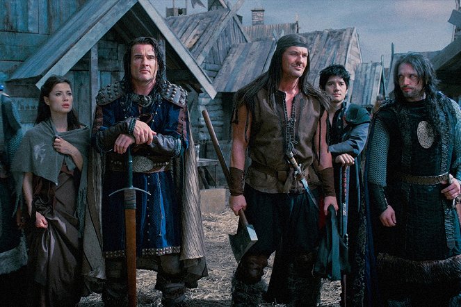 Vikingdom – Schlacht um Midgard - Filmfotos - Natassia Malthe, Dominic Purcell, Craig Fairbrass, Jon Foo