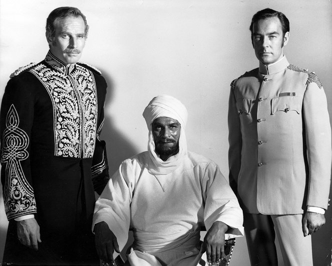 Khartoum - A Nílus városa - Promóció fotók - Charlton Heston, Laurence Olivier, Richard Johnson