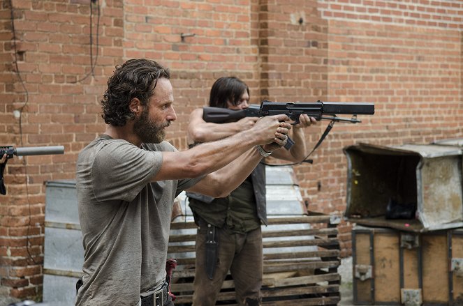 The Walking Dead - Crucifixos - Do filme - Andrew Lincoln, Norman Reedus