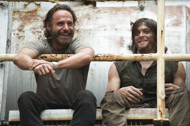 The Walking Dead - Crossed - Making of - Andrew Lincoln, Norman Reedus