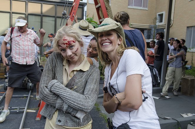 The Walking Dead - Coda - Dreharbeiten - Emily Kinney, Sonequa Martin-Green