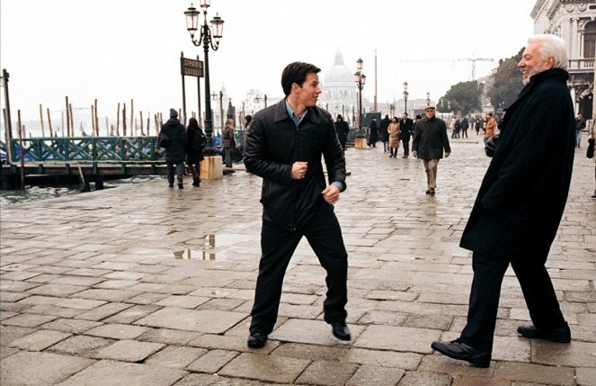 Włoska robota - Z filmu - Mark Wahlberg, Donald Sutherland