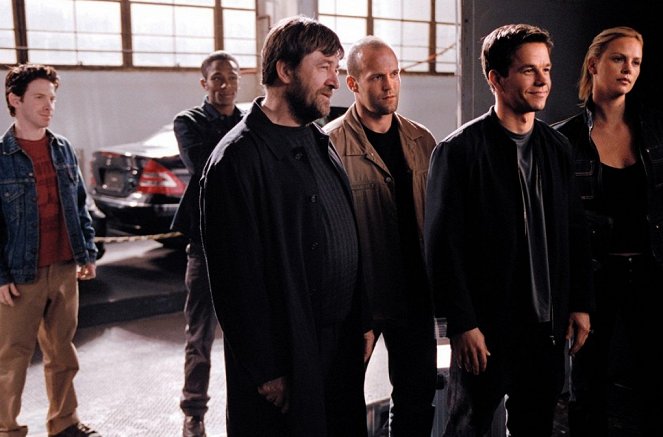The Italian Job - Van film - Seth Green, Mos Def, Olek Krupa, Jason Statham, Mark Wahlberg, Charlize Theron