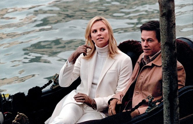 Um Golpe em Itália - Do filme - Charlize Theron, Mark Wahlberg
