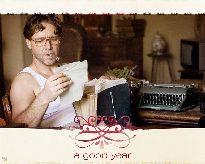 A Good Year - mainio vuosi - Mainoskuvat - Russell Crowe