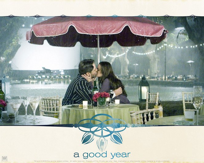 A Good Year - mainio vuosi - Mainoskuvat - Russell Crowe, Marion Cotillard