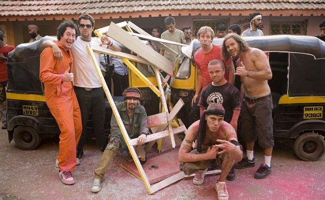 Jackass: Number Two - Making of - Ehren McGhehey, Johnny Knoxville, Steve-O, Dave England, Jason Acuña, Chris Pontius