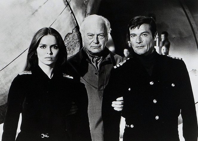 Der Spion, der mich liebte - Dreharbeiten - Barbara Bach, Curd Jürgens, Roger Moore