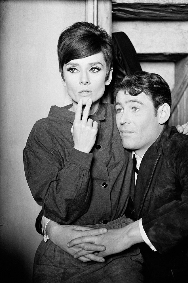 Hogyan kell egymilliót lopni? - Forgatási fotók - Audrey Hepburn, Peter O'Toole