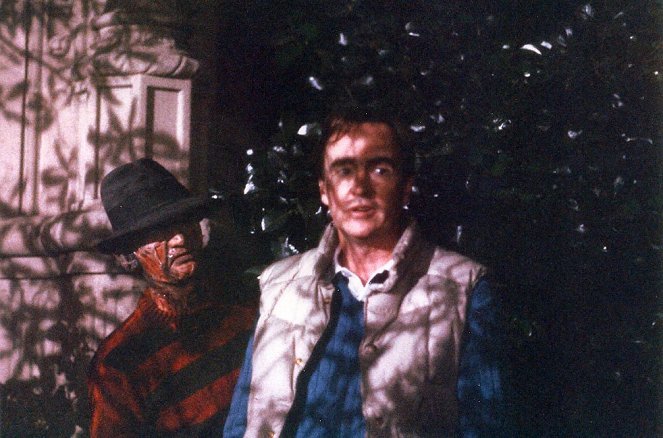 A Nightmare on Elm Street - Van de set - Robert Englund, Wes Craven