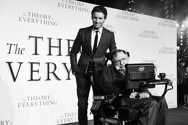 Teoria wszystkiego - Z imprez - Eddie Redmayne, Stephen Hawking