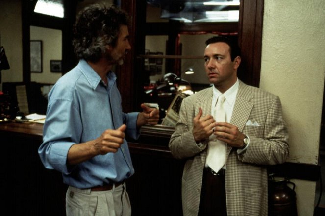 L.A. Confidential - Tournage - Curtis Hanson, Kevin Spacey