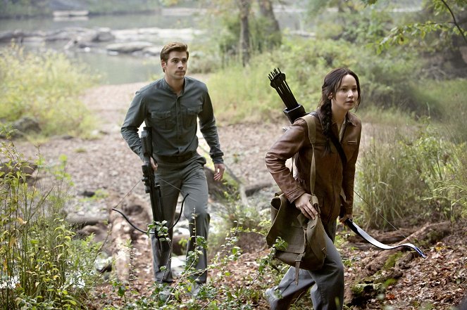 The Hunger Games: A Revolta Parte 1 - Do filme - Liam Hemsworth, Jennifer Lawrence