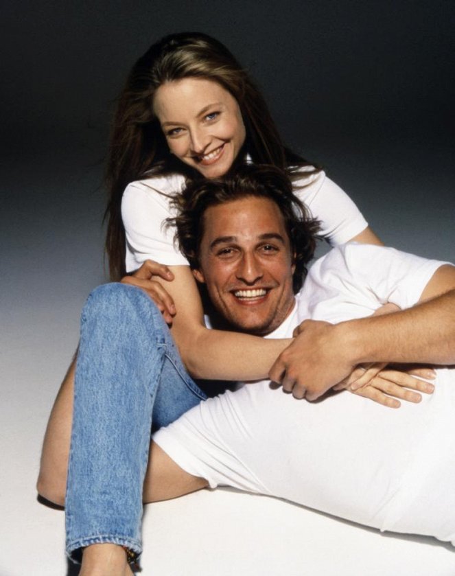 Ensimmäinen yhteys - Promokuvat - Jodie Foster, Matthew McConaughey