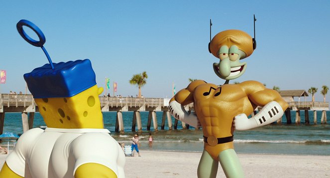 SpongeBob: Na suchym lądzie - Z filmu