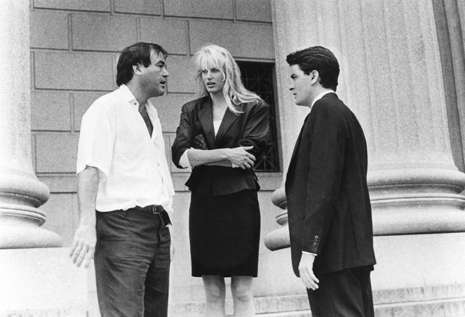 Wall Street - Tournage - Oliver Stone, Daryl Hannah, Charlie Sheen