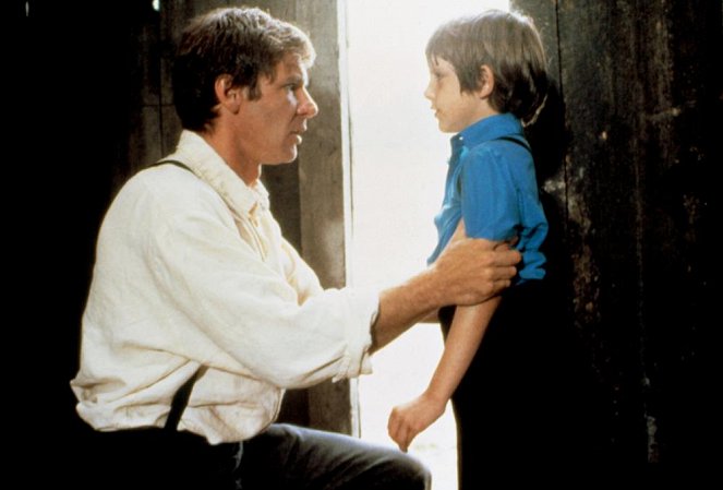 Świadek - Z filmu - Harrison Ford, Lukas Haas