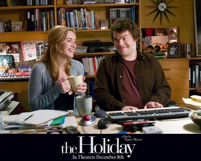 Liebe braucht keine Ferien - Lobbykarten - Kate Winslet, Jack Black
