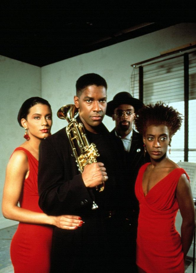 Mo' Better Blues - Filmfotos - Cynda Williams, Denzel Washington, Spike Lee, Joie Lee