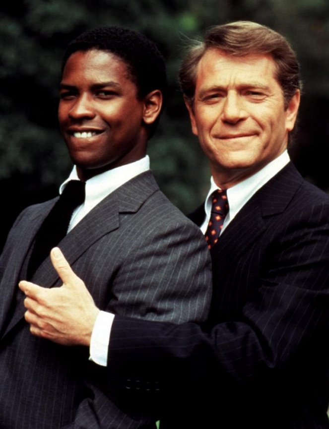 Ciemnoskóry duplikat - Z filmu - Denzel Washington, George Segal