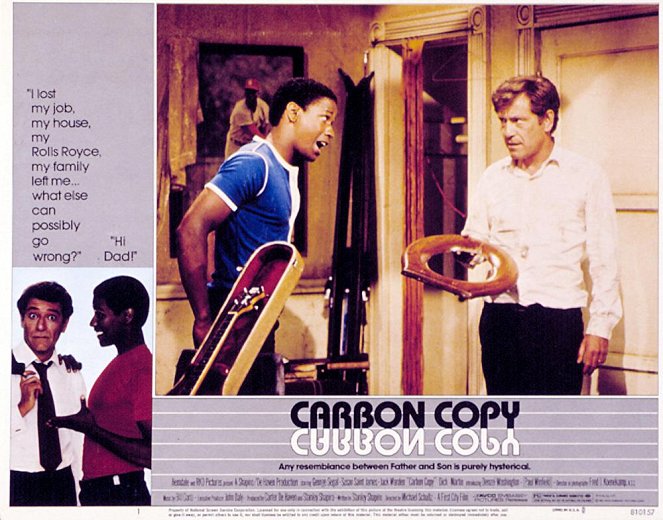 Carbon Copy - Lobby Cards - Denzel Washington, George Segal
