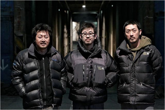 The Yellow Sea - Dreharbeiten - Yun-seok Kim, Hong-jin Na, Jung-woo Ha