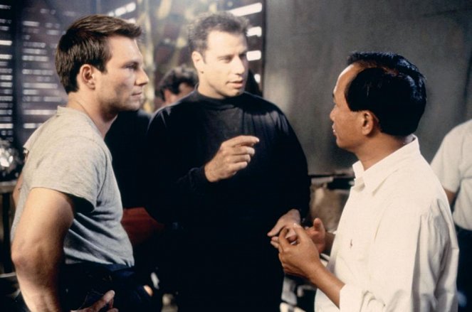 Broken Arrow - Tournage - Christian Slater, John Travolta, John Woo