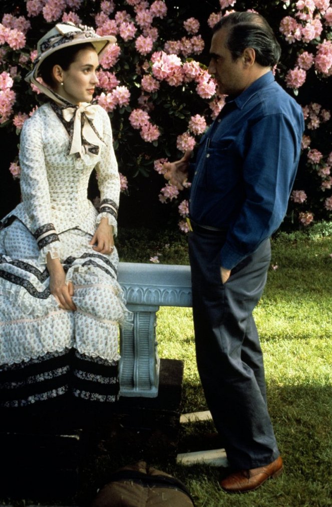 Věk nevinnosti - Z natáčení - Winona Ryder, Martin Scorsese