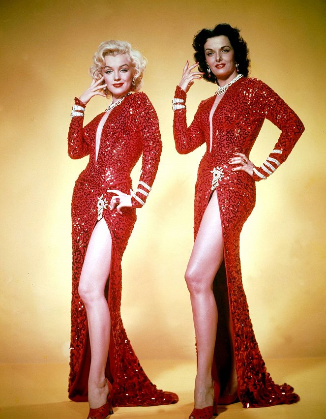Los caballeros las prefieren rubias - Promoción - Marilyn Monroe, Jane Russell