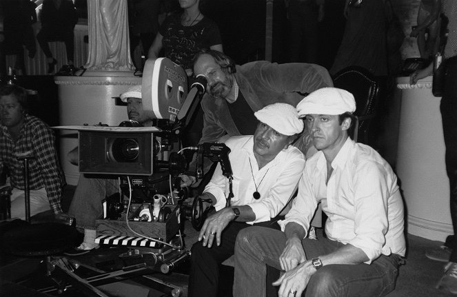 A sebhelyesarcú - Forgatási fotók - Brian De Palma, John A. Alonzo