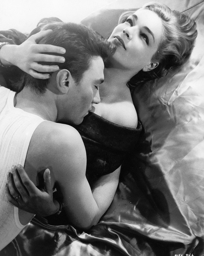 Der Weg nach oben - Filmfotos - Laurence Harvey, Simone Signoret