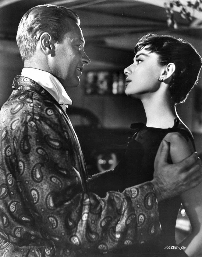Sabrina - Do filme - William Holden, Audrey Hepburn