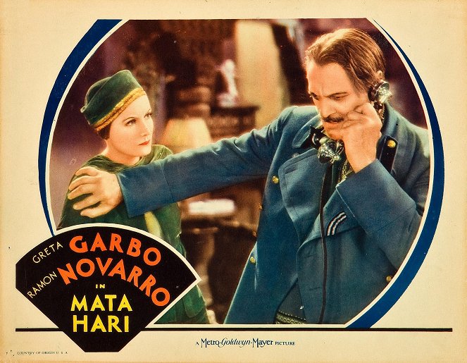 Mata Hari - Fotocromos - Greta Garbo, Lionel Barrymore