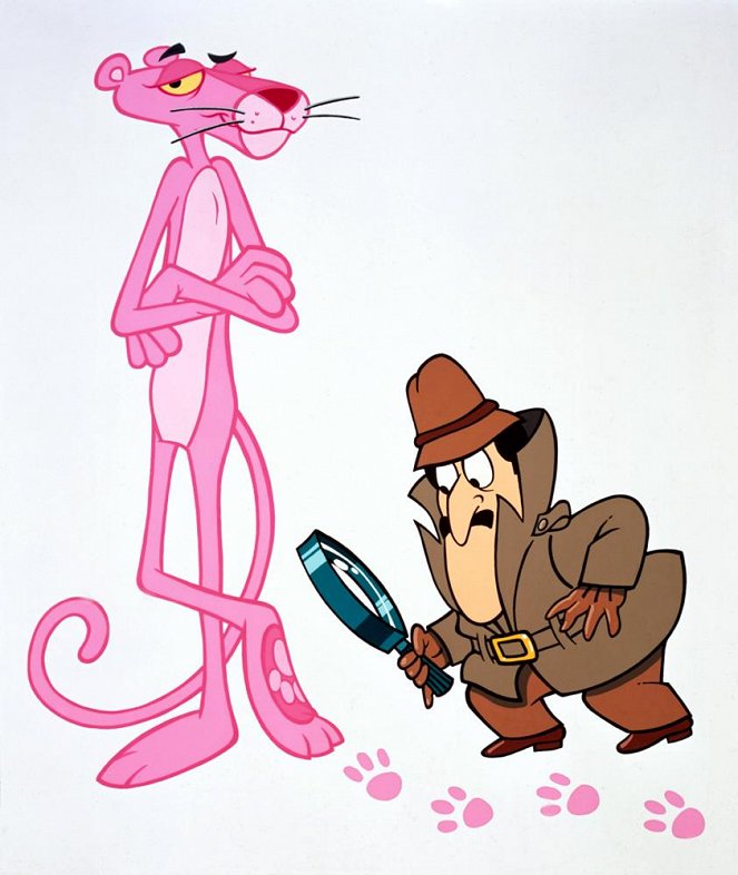 Der rosarote Panther wird gejagt - Werbefoto
