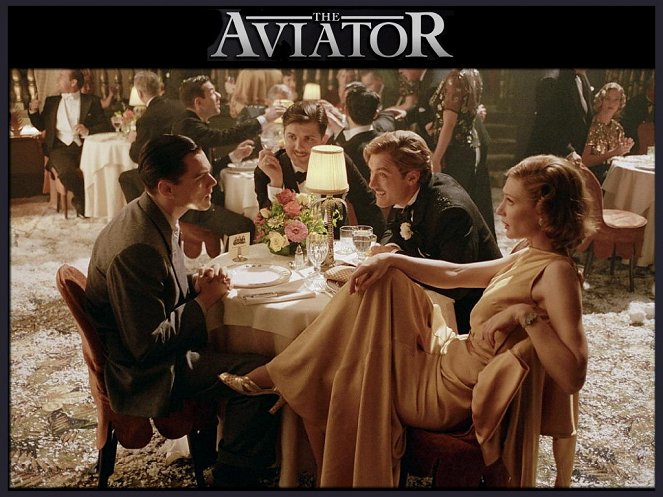 The Aviator - Lobbykaarten - Leonardo DiCaprio, Adam Scott, Jude Law, Cate Blanchett