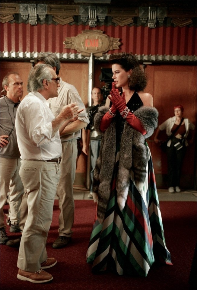Letec - Z nakrúcania - Martin Scorsese, Kate Beckinsale