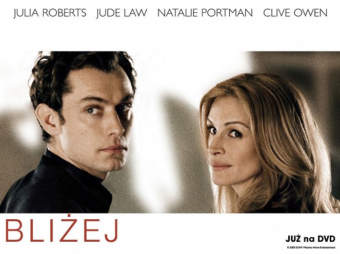 Closer, entre adultes consentants - Cartes de lobby - Jude Law, Julia Roberts