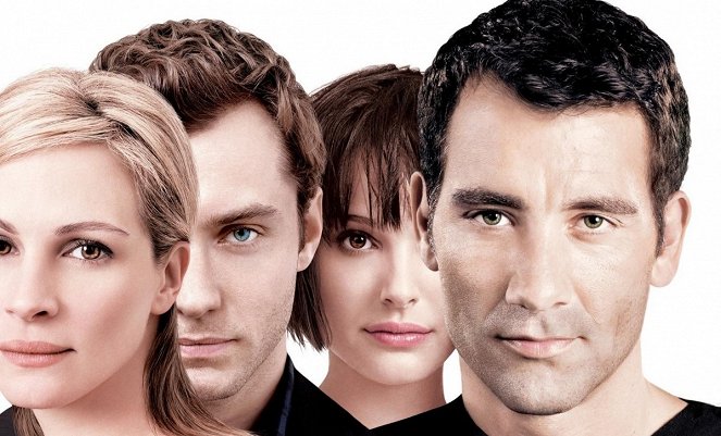 Hautnah - Closer - Werbefoto - Julia Roberts, Jude Law, Natalie Portman, Clive Owen