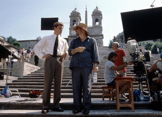 Der talentierte Mr. Ripley - Dreharbeiten - Matt Damon, Anthony Minghella