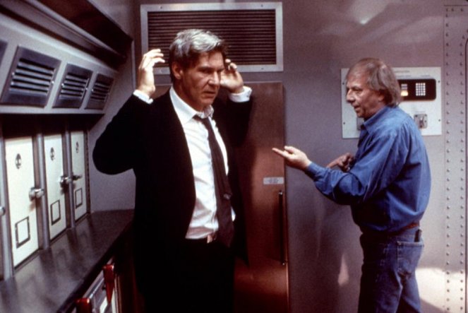 Az elnök különgépe - Forgatási fotók - Harrison Ford