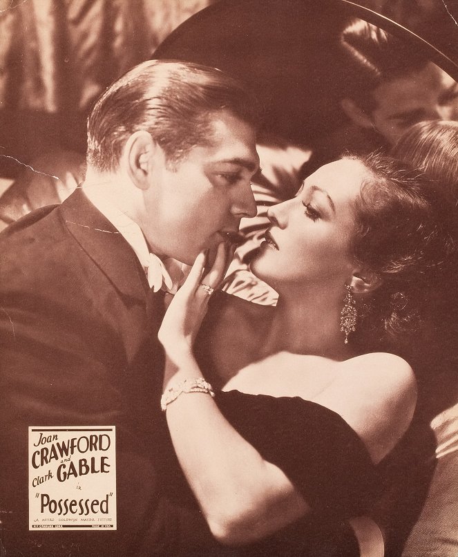 Possessed - Lobby karty - Clark Gable, Joan Crawford