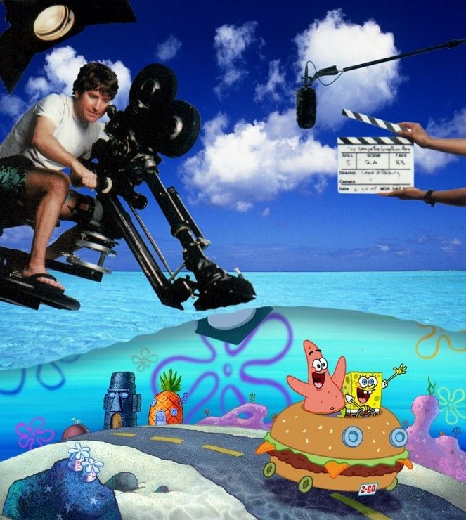 SpongeBob v kalhotách: Film - Z natáčení