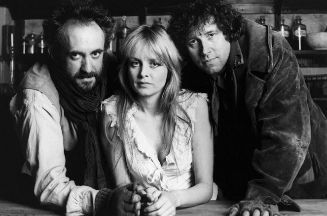 The Doctor and the Devils - Werbefoto - Jonathan Pryce, Twiggy, Stephen Rea