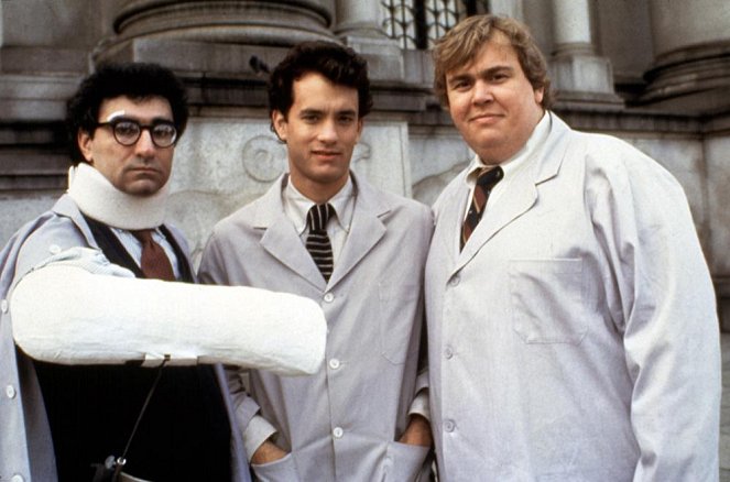 Splash - Van de set - Eugene Levy, Tom Hanks, John Candy