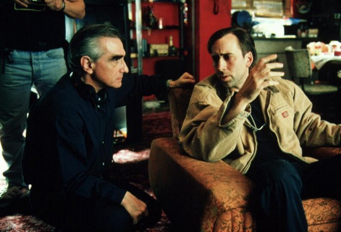Bringing Out the Dead - Van de set - Martin Scorsese, Nicolas Cage