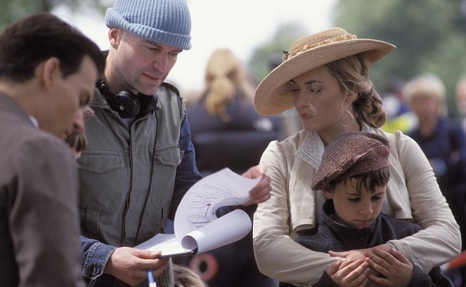 Finding Neverland - Van de set - Marc Forster, Kate Winslet