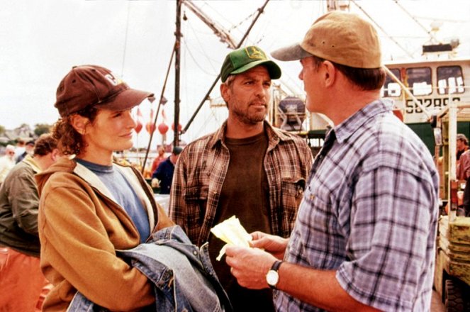 En pleine tempête - Tournage - Mary Elizabeth Mastrantonio, George Clooney